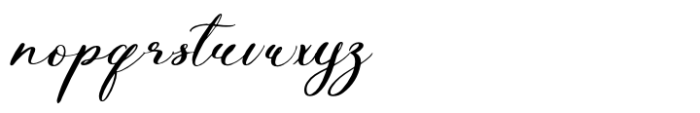 Soeliki Font LOWERCASE