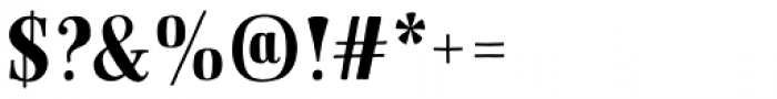 Sofa Serif Hand Bold Display Font OTHER CHARS