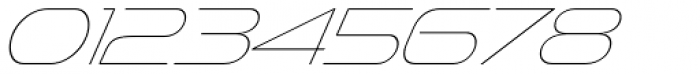 Sofachrome UltraLight Italic Font OTHER CHARS