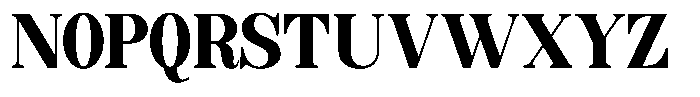 Soffline Black Condensed Font UPPERCASE