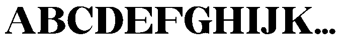 Soffline Black Expanded Font UPPERCASE
