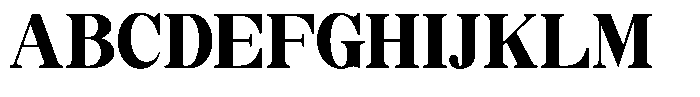 Soffline Black Semi Condensed Font UPPERCASE