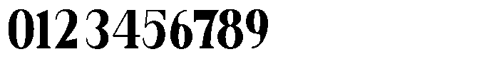 Soffline Black Ultra Condensed Font OTHER CHARS