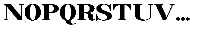 Soffline Black Ultra Expanded Font UPPERCASE