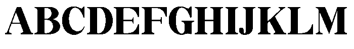 Soffline Black Font UPPERCASE