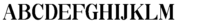 Soffline Bold Condensed Font UPPERCASE