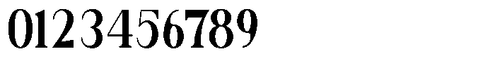 Soffline Bold Ultra Condensed Font OTHER CHARS