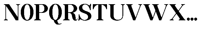 Soffline Bold Font UPPERCASE