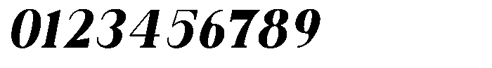 Soffline Condensed Black Italic Font OTHER CHARS