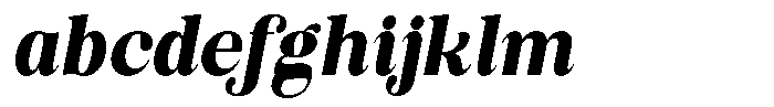 Soffline Condensed Black Italic FONT
