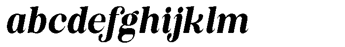Soffline Condensed Extra Bold Italic FONT