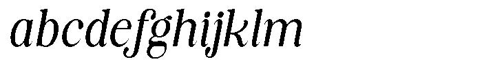 Soffline Condensed Italic FONT