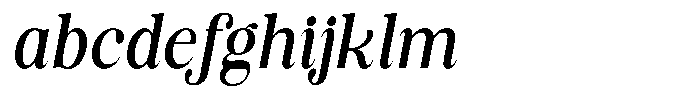Soffline Condensed Medium Italic FONT