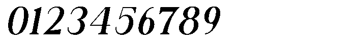 Soffline Condensed Semi Bold Italic Font OTHER CHARS