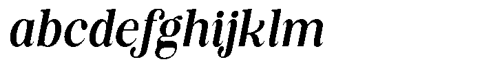Soffline Condensed Semi Bold Italic FONT