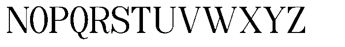 Soffline Condensed Font UPPERCASE