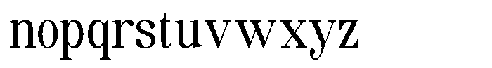 Soffline Condensed Font LOWERCASE