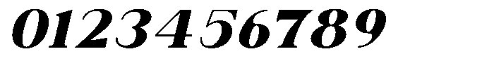 Soffline Expanded Black Italic Font OTHER CHARS