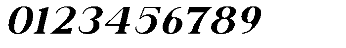 Soffline Expanded Bold Italic Font OTHER CHARS