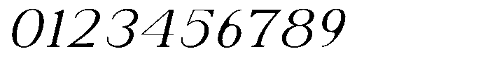 Soffline Expanded Light Italic Font OTHER CHARS