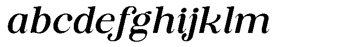 Soffline Expanded Medium Italic FONT