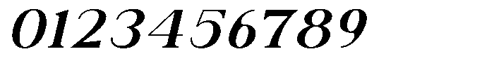 Soffline Expanded Semi Bold Italic Font OTHER CHARS