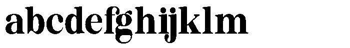 Soffline Extra Bold Condensed FONT