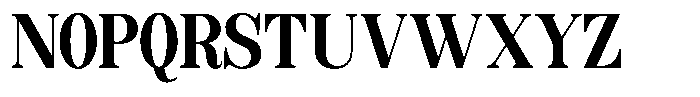 Soffline Extra Bold Extra Condensed Font UPPERCASE
