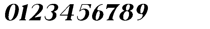 Soffline Extra Bold Italic Font OTHER CHARS