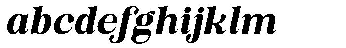 Soffline Extra Bold Italic FONT