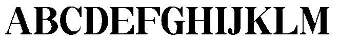 Soffline Extra Bold Semi Condensed Font UPPERCASE