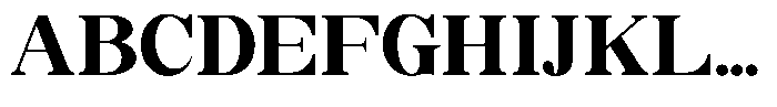 Soffline Extra Bold Semi Expanded Font UPPERCASE