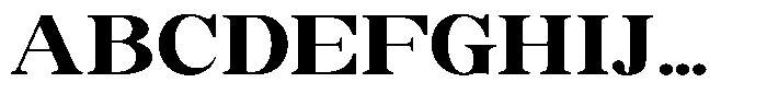 Soffline Extra Bold Ultra Expanded Font UPPERCASE