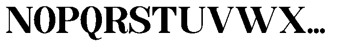 Soffline Extra Bold Font UPPERCASE