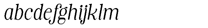 Soffline Extra Condensed Light Italic FONT