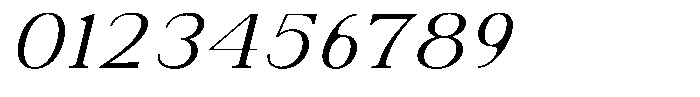 Soffline Extra Expanded Light Italic Font OTHER CHARS