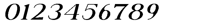 Soffline Extra Expanded Medium Italic Font OTHER CHARS