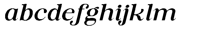 Soffline Extra Expanded Medium Italic FONT