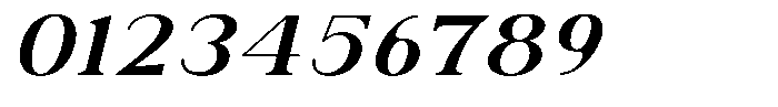 Soffline Extra Expanded Semi Bold Italic Font OTHER CHARS