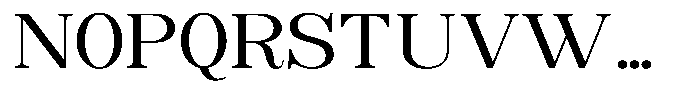 Soffline Extra Expanded Font UPPERCASE