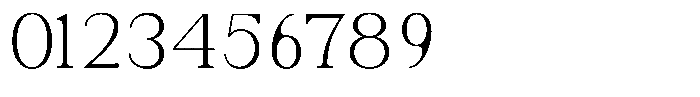 Soffline Extra Light Semi Expanded Font OTHER CHARS