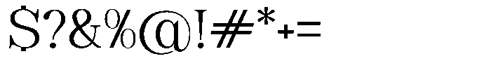 Soffline Light Expanded Font OTHER CHARS