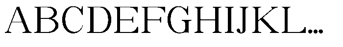 Soffline Light Expanded Font UPPERCASE