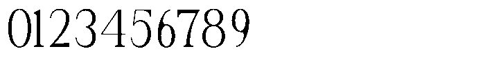Soffline Light Extra Condensed Font OTHER CHARS