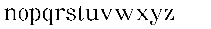 Soffline Light Semi Expanded Font LOWERCASE