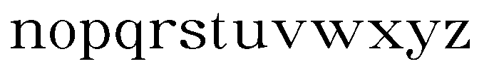 Soffline Light Ultra Expanded Font LOWERCASE
