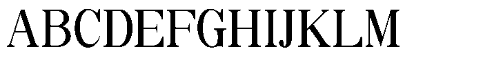 Soffline Medium Condensed Font UPPERCASE