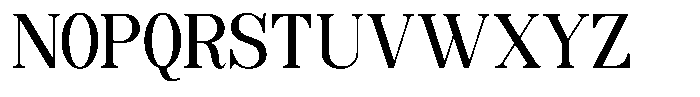 Soffline Medium Condensed Font UPPERCASE