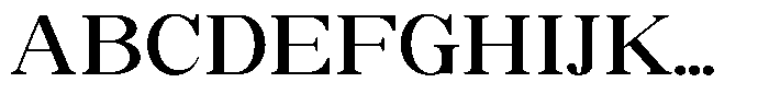 Soffline Medium Extra Expanded Font UPPERCASE