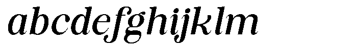 Soffline Medium Italic FONT